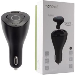 Roman R6000 bluetooth headset, car charger