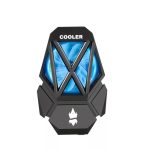 Univerzális Okostelefon hűtő, RGB világítás, gyors hűtés, könnyen hordozható, fekete