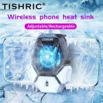 Univerzális Okostelefon hűtő, RGB világítás, gyors hűtés, könnyen hordozható, fekete