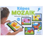 Képes mozaik Beillesztős fejlesztőjáték 300db