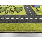 ⬜ Gyerekszőnyeg suli és város mintás