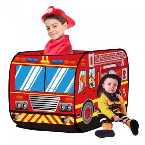 Játék Tűzoltóautó Sátor