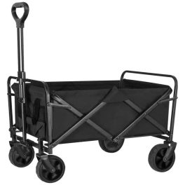    Kézi összecsukható strand és szállítókocsi 90 L , 175 kg teherbírás , 73×49×87cm