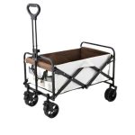  Kézi összecsukható strand és szállítókocsi 90 L , 175 kg teherbírás , 73×49×87cm